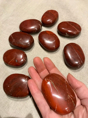 RED JASPER | palm stones