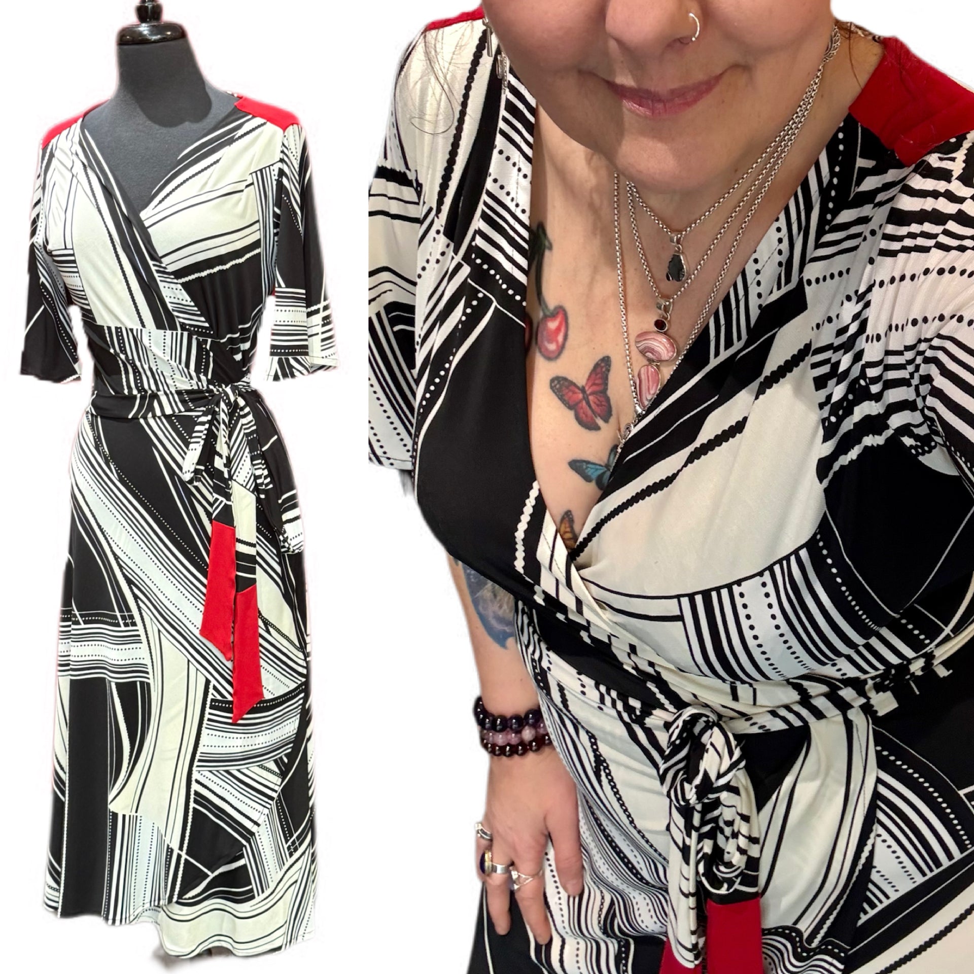 RAQUEL WRAP DRESS | Deco