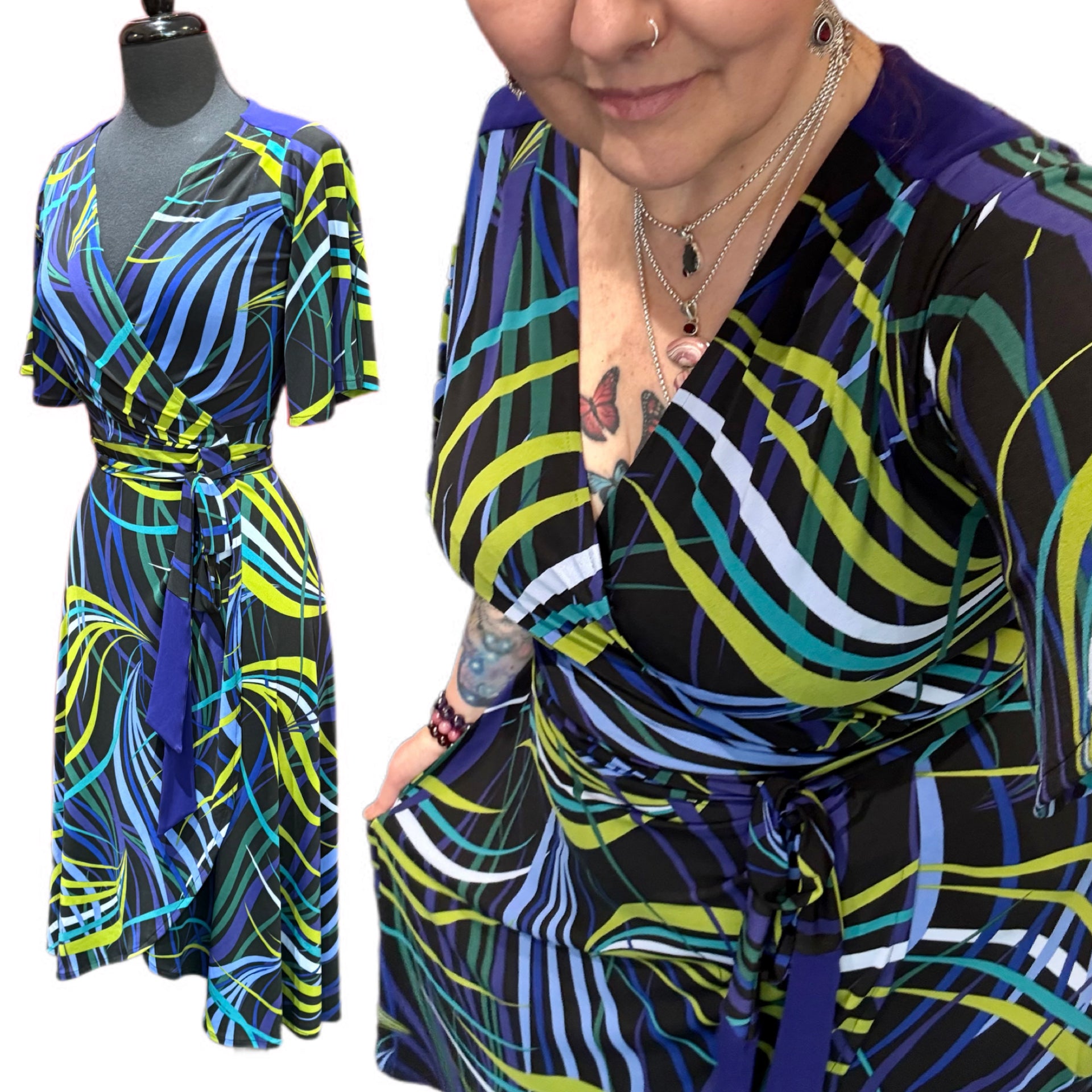 RAQUEL WRAP DRESS | Windswept