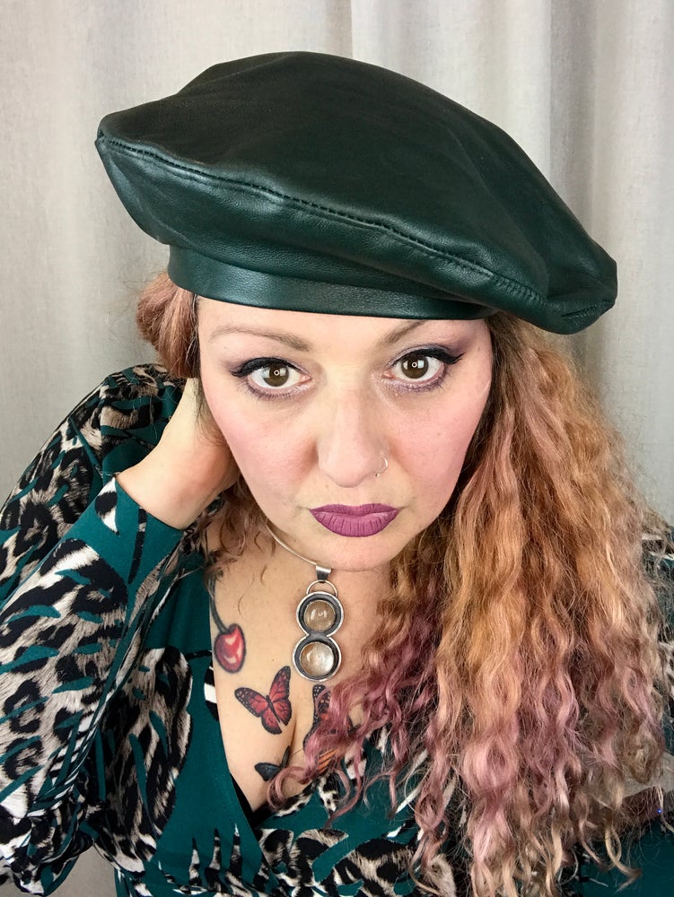 YES MZ PARISIAN LEATHER BERET | Assorted Colours