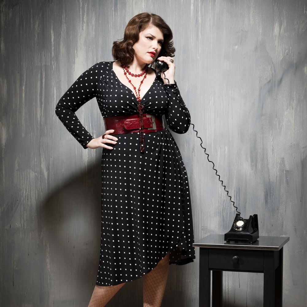 HAYWORTH WRAP DRESS Sprinkle Emporium HAYWORTH WRAP DRESS Sprinkle Emporium