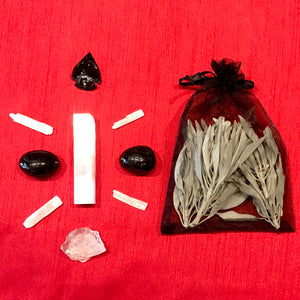 Crystal Protection & Sage Pack