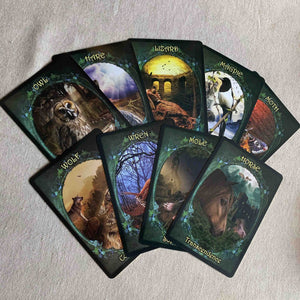 Witches' Familiars Oracle Cards
